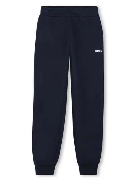  Boss Kidswear Logo-print Track Pants - Blue 