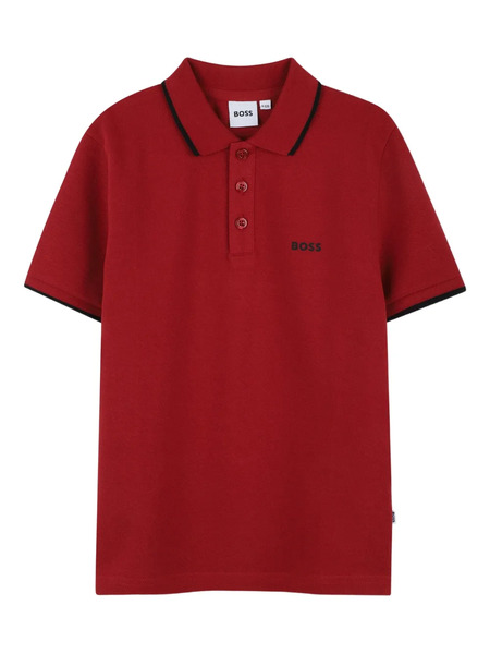  Boss Kidswear Short-sleeve Polo Shirt - Red 