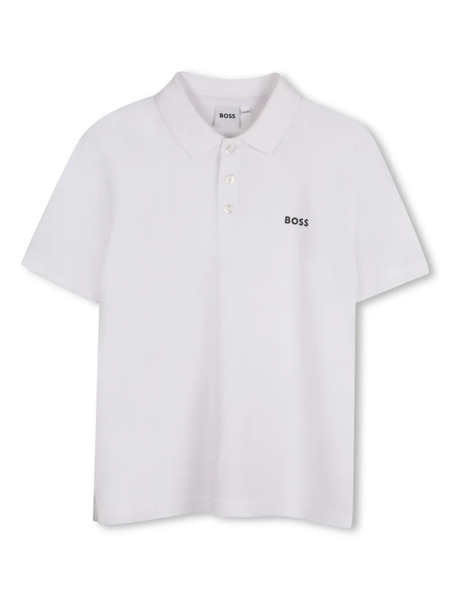  Boss Kidswear Short-sleeve Polo Shirt - White 