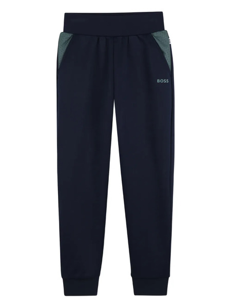  Boss Kidswear Side-panel Tracksuit Bottoms - Blue 
