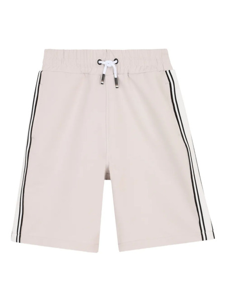  Boss Kidswear Stripe Drawstring Shorts - Neutrals 