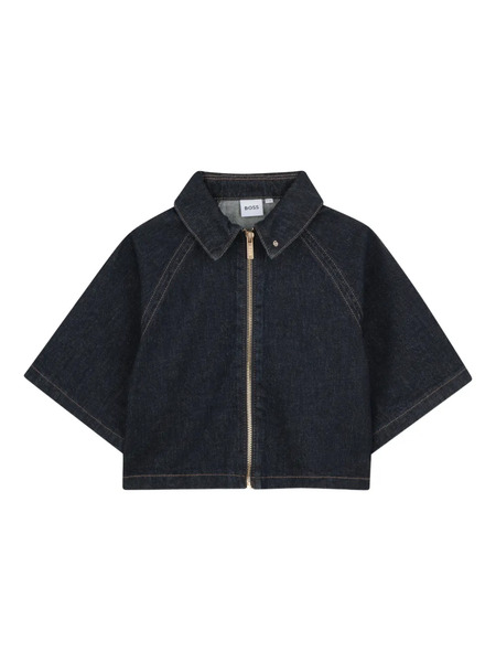  Boss Kidswear Wide-sleeve Jacket - Blue 