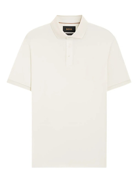  Boss L-perry 14 Short-sleeve Polo Shirt - Neutrals 