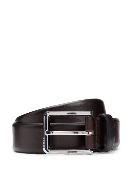  Boss Leather Belt - Brown 