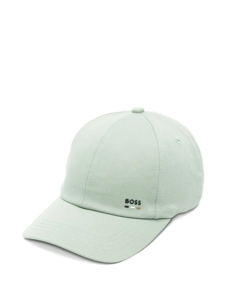  Boss Logo-detail Cap - Green 