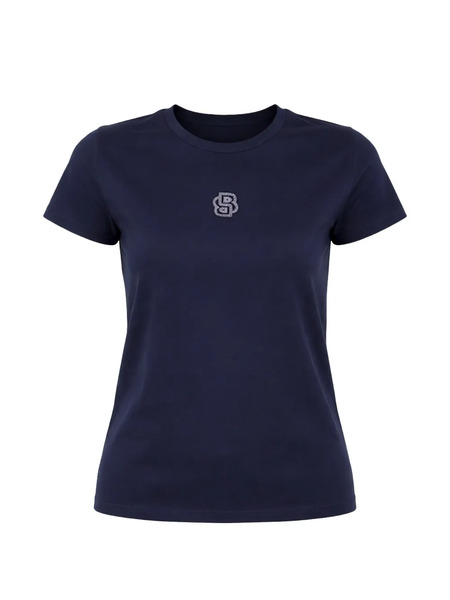  Boss Logo-detail T-shirt - Blue 