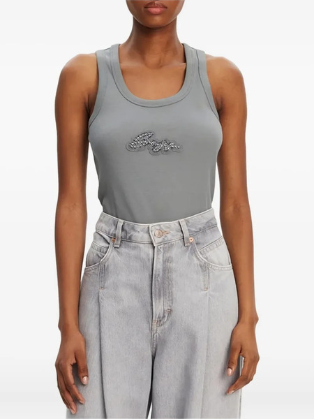  Boss Logo-embellished Tank Top - Grey 