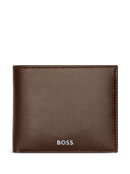  Boss Logo-embellished Wallet And Pen Set - Black 