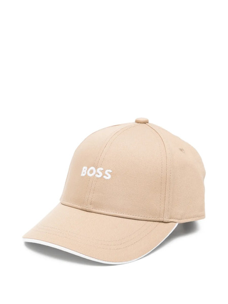  Boss Logo-embroidered Baseball Hat - Neutrals 
