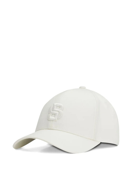  Boss Logo-embroidered Cap - Neutrals 