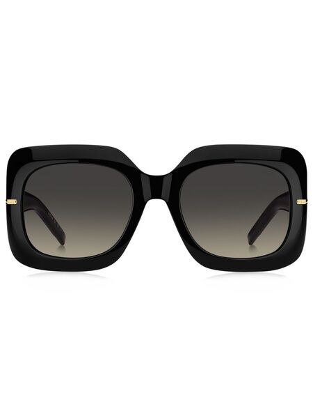  Boss Logo-embossed Sunglasses - Black 