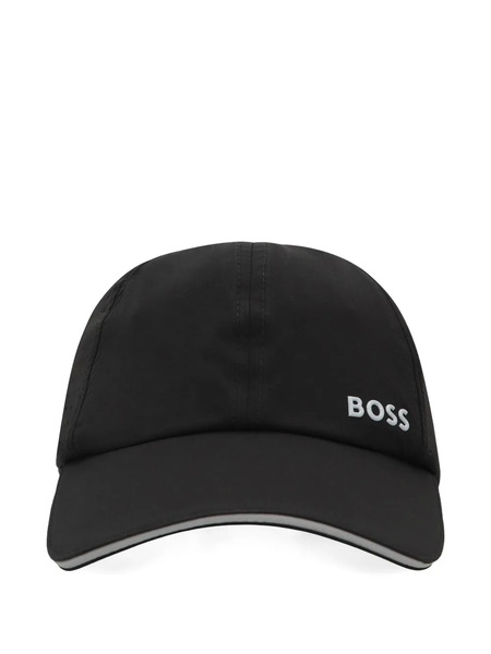  Boss Logo-lettering Baseball Cap - Black 