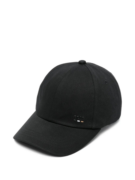  Boss Logo-lettering Baseball Cap - Black 