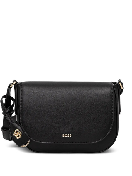  Boss Logo-lettering Cross Body Bag - Black 