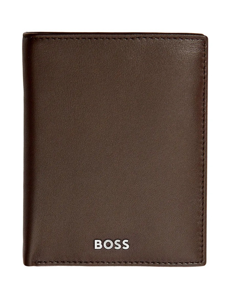  Boss Logo-lettering Wallet - Brown 