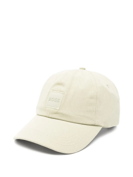 Boss Logo-patch Cap - Neutrals 