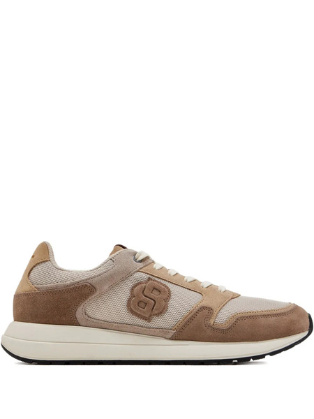  Boss Logo-patch Sneakers - Neutrals 