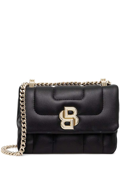  Boss Logo-plaque Crossbody Bag - Black 