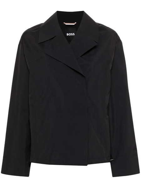  Boss Logo-plaque Waterproof Jacket - Black 