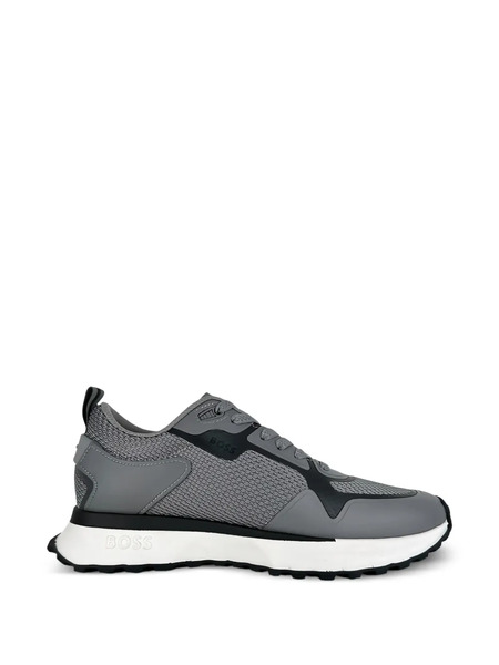  Boss Mesh Panelled Sneakers - Grey 