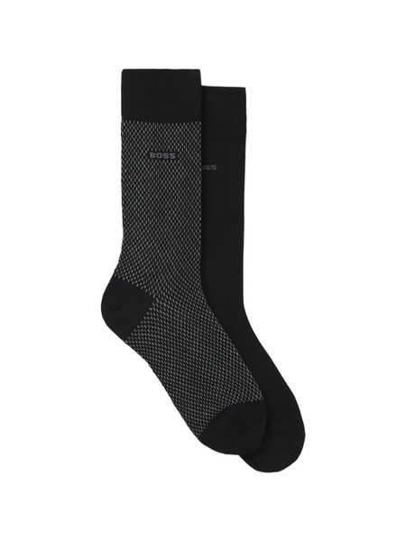  Boss Mini-pattern Socks - Black 