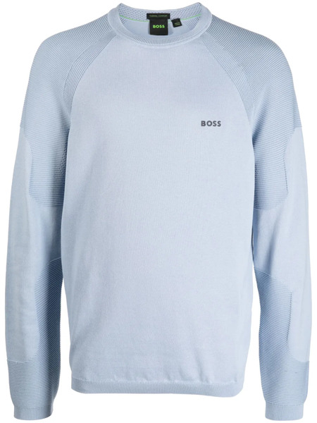  Boss Perform-x Crew-neck Sweatshirt - Blue 