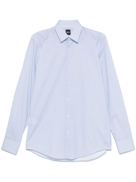  Boss Printed Shirt - Blue 