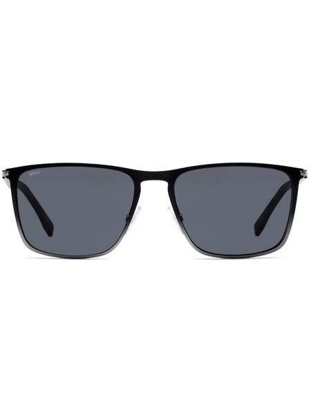  Boss Rectangle-frame Sunglasses - Black 