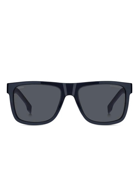  Boss Rectangle Sunglasses - Blue 