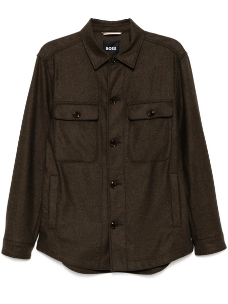  Boss Shirt Jacket - Brown 