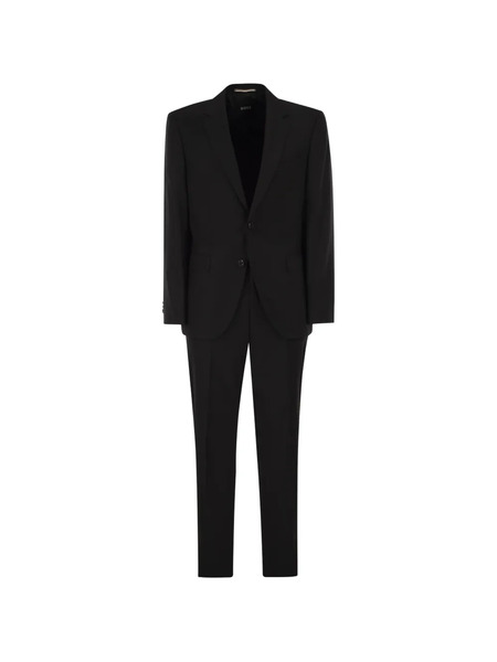  Boss Single-breasted Suit - Black 