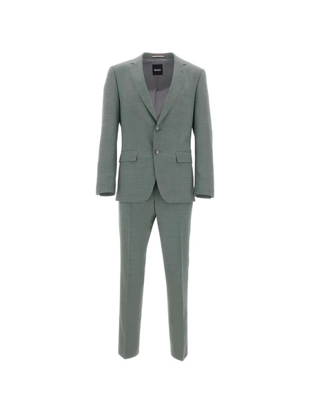  Boss Single-breasted Suit - Grey 