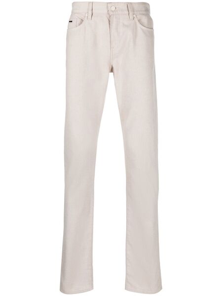  Boss Slim-cut Chino Trousers - Neutrals 