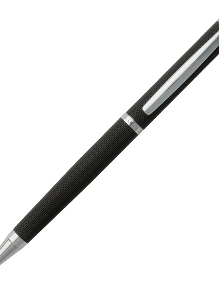  Boss Sophisticated Textured Ballpoint Pen - Black 