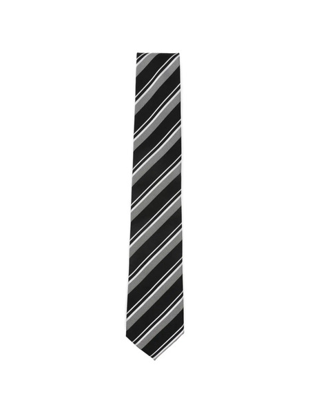  Boss Striped Tie - Black 