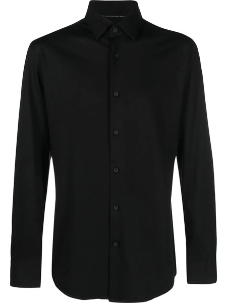  Boss Tailored Cotton-blend Shirt - Black 