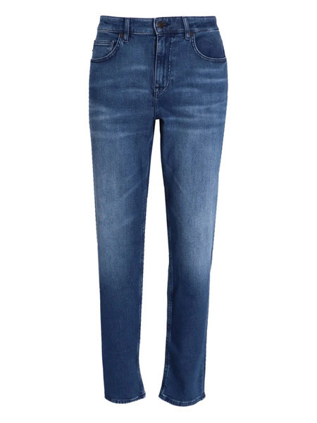  Boss Whiskering-effect Jeans - Blue 