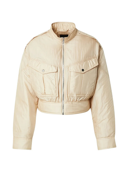  Boss Zip-up Chest-pocket Jacket - Neutrals 