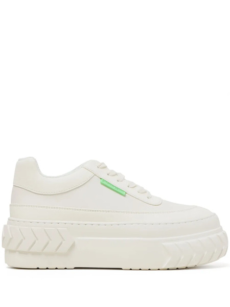  Both Tyres Lace-up Sneakers - White 