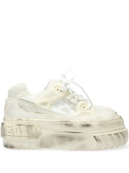  Both Tyres Platform Sneakers - White 