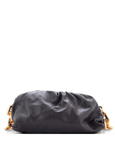  Bottega Veneta Pre-owned The Chain Pouch Leather Shoulder Bag - Brown 