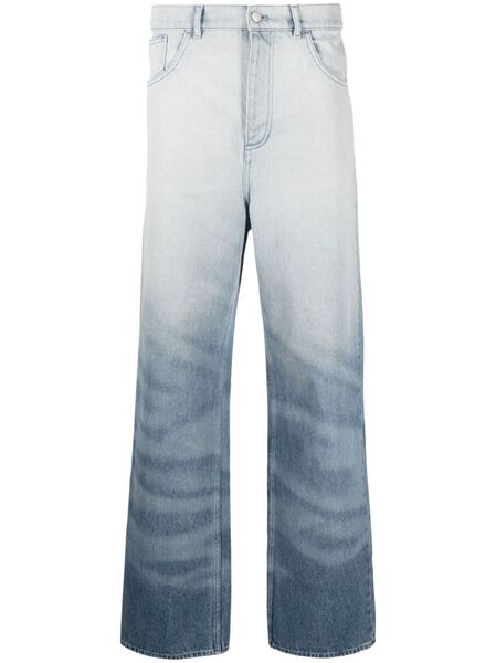  Botter Crystal-embellished Cotton Trousers - Blue 