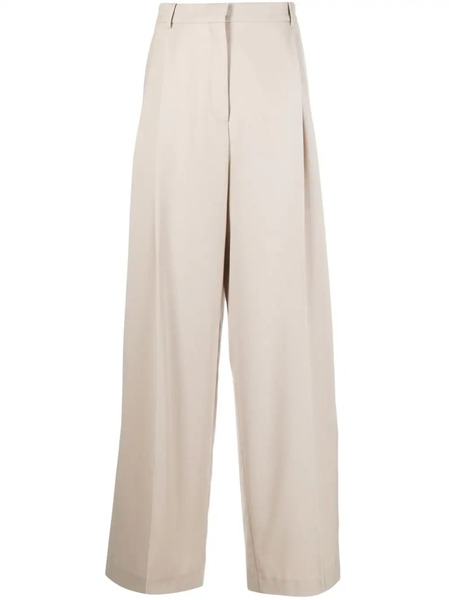  Botter Pleated Cotton Trousers - Neutrals 