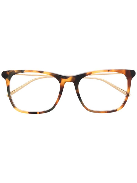  Boucheron Eyewear Tortoiseshell-effect Optical Glasses - Brown 