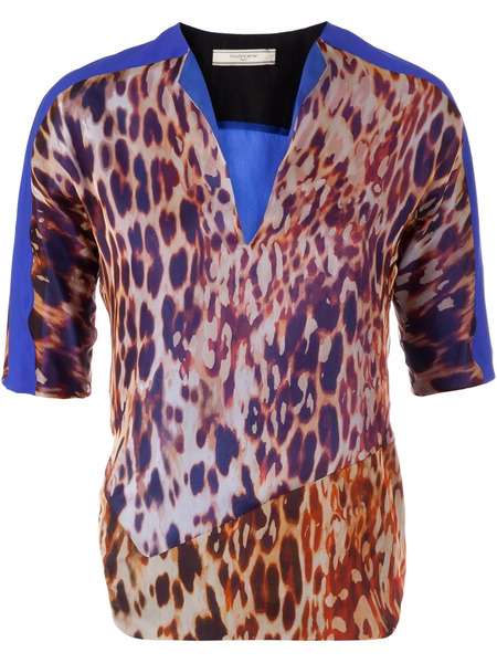 Bouchra Jarrar Animal Print Blouse - Animalier 