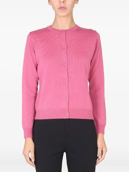  Boutique Moschino Buttoned Cardigan - Pink 