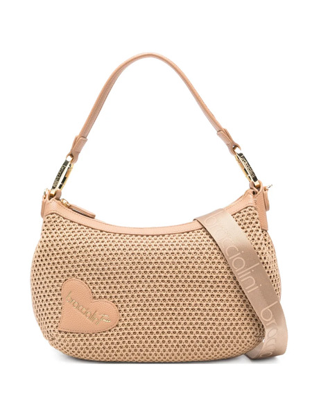  Braccialini Beth Tricot Shoulder Bag - Neutrals 