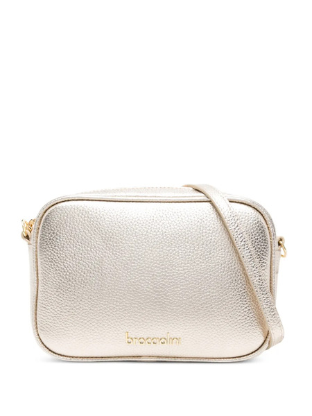  Braccialini Dolly Leather Cross Body Bag - Gold 
