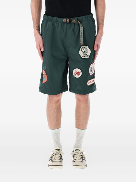  Brain Dead Climber Shorts - Green 