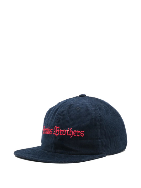 Brain Dead 6 Panel Corduroy Hat - Blue 